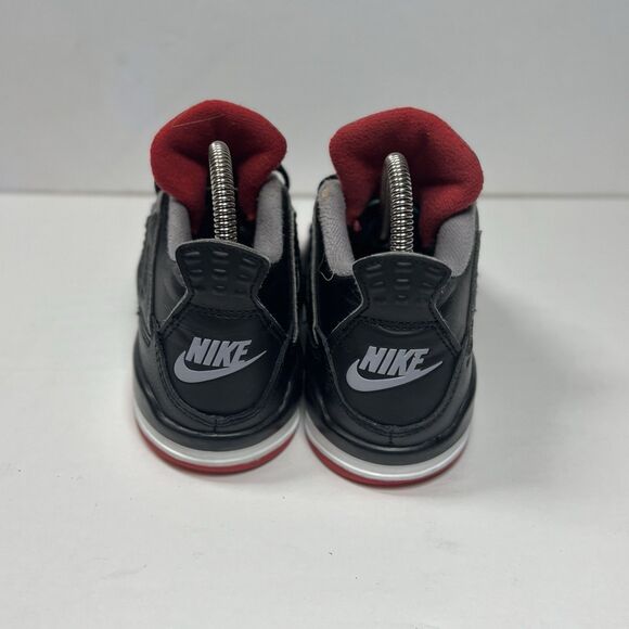 Nike Air Jordan 4 Retro "Bred Reimagined" Sz 13C Toddler OG RARE MJ (BQ7669-006) - Picture 5 of 7